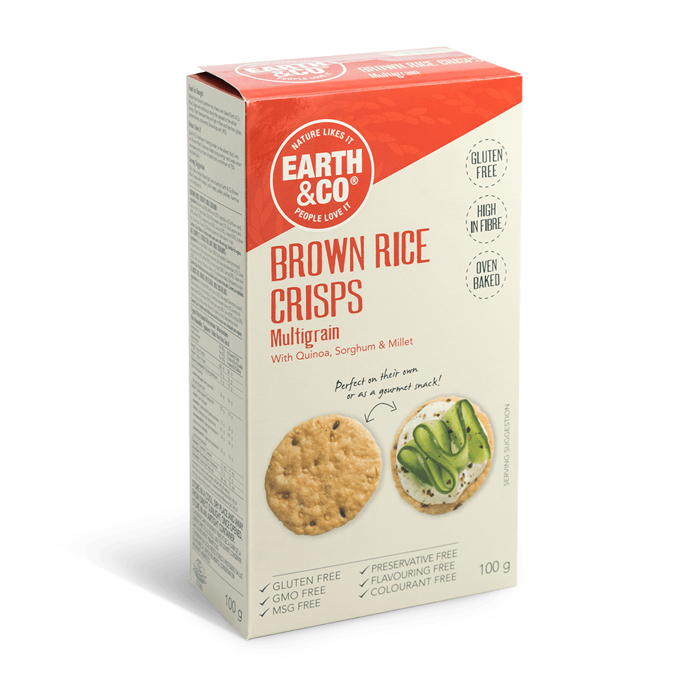 multigrain brown rice crackers