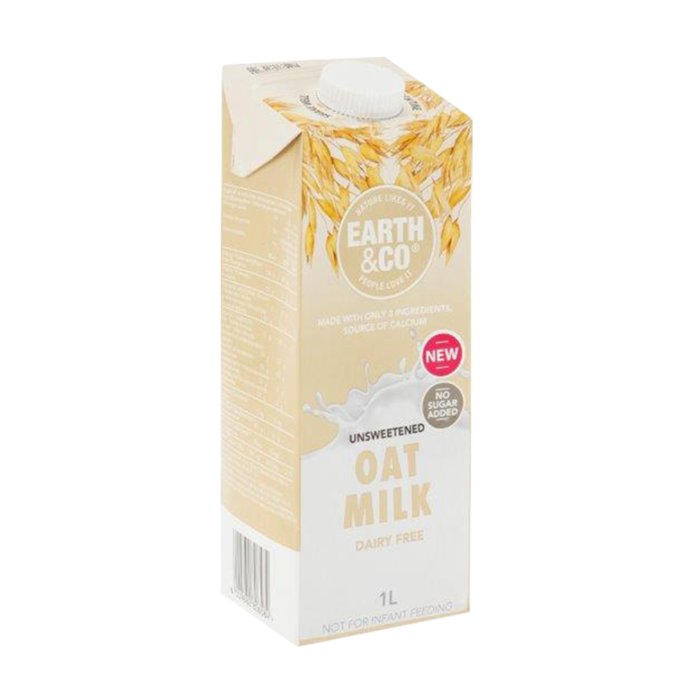 UNSWEETENED OAT MILK – Earth and Co.